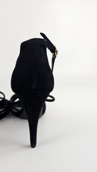 Black Suede Nine  Icone H-Heels