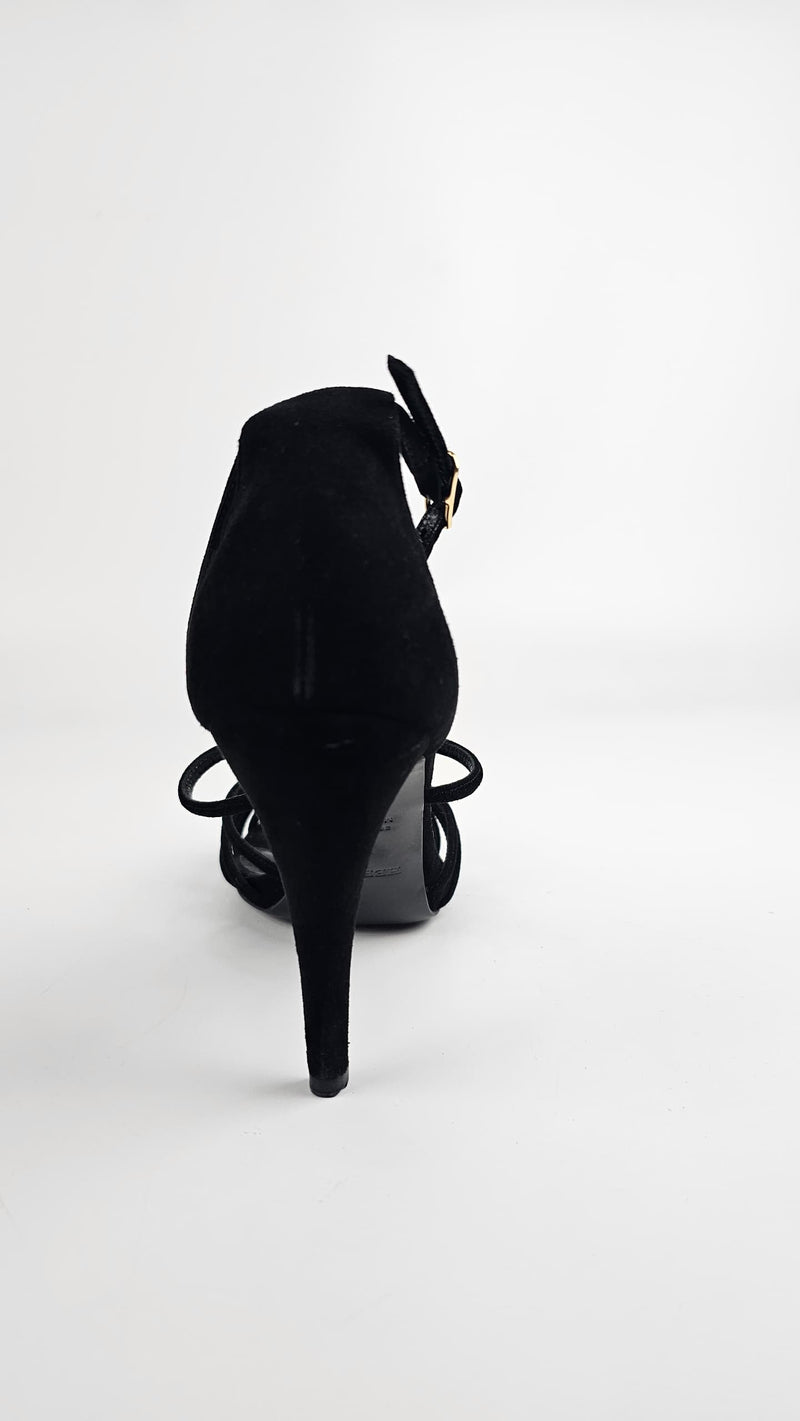 Black Suede Nine  Icone H-Heels