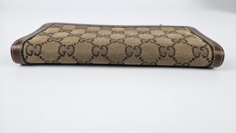 323403 Guccissima Canvas Long Wallet PIGSKIN