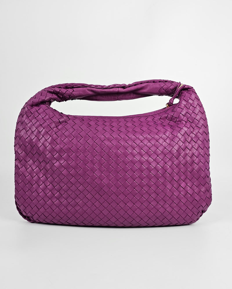 Intreciatto Medium Hobo - Violet