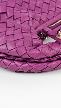 Intreciatto Medium Hobo - Violet