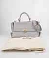 Large Light Grey Sofia Satchel GHW BW 21 0543