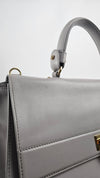 Large Light Grey Sofia Satchel GHW BW 21 0543