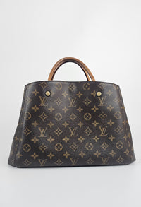 Montaigne MM Monogram Canvas