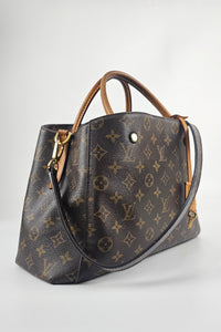 Montaigne MM Monogram Canvas