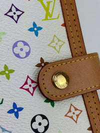 2005 Diary White Monogram Multicolor Small Ring Agenda Cover