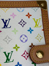 2005 Diary White Monogram Multicolor Small Ring Agenda Cover