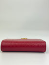 Red Leather Marmont Card Holder Wallet