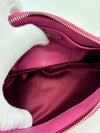 5N1455 Nappa Matelasse Crystal Fuchsia Clutch