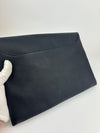 Black Sugar Goatskin Medium Antigona Envelope Clutch