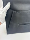 Black Sugar Goatskin Medium Antigona Envelope Clutch