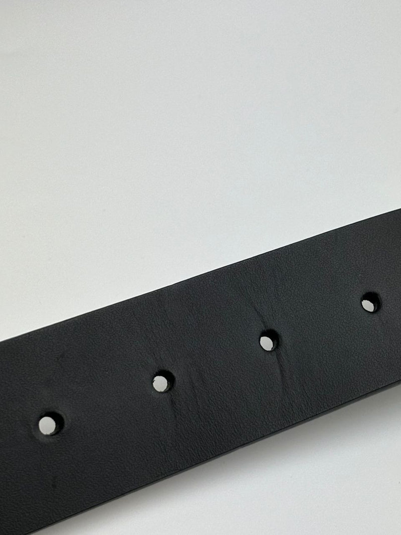 Matte All Black Interlocking G Belt