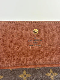 Monogram Canvas Sarah Wallet