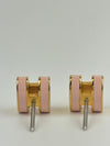 Mini Pop H Rose Dragee Earrings GHW