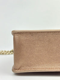 Gold Metallic Dixie Mini Crossbody Bag