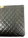 Large Boy O Case Clutch in Black Caviar GHW