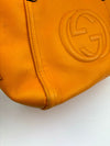 Small Soho Tote in Dark Yellow Leather