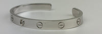 LOVE bracelet, 1 diamond 18k White Gold&nbsp;