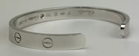 LOVE bracelet, 1 diamond 18k White Gold&nbsp;