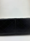 Classic Jumbo Double Flap in Black Lambskin SHW