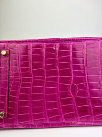 Birkin 35 in Rose Sheherazade Shiny Porosus Crocodile GHW (Cash Price in Description)