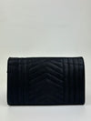 Envelope Wallet on Chain in Black SHW