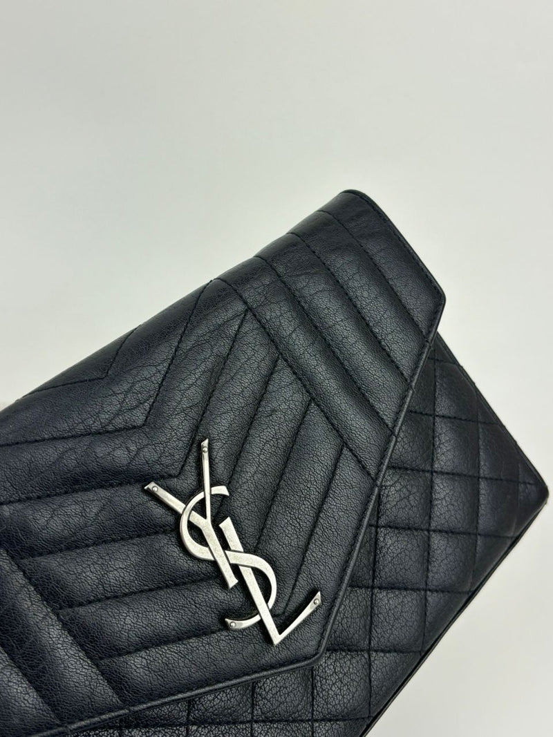 Envelope Wallet on Chain in Black SHW