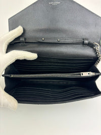 Envelope Wallet on Chain in Black SHW