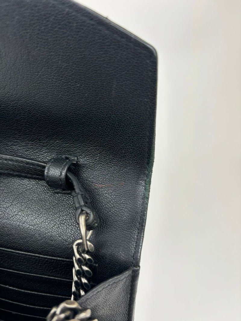 Envelope Wallet on Chain in Black SHW