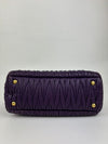 RL0066 Matelasse Satchel Bag in Viola