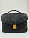 Pochette Metis in Noir Monogram Empreinte Leather