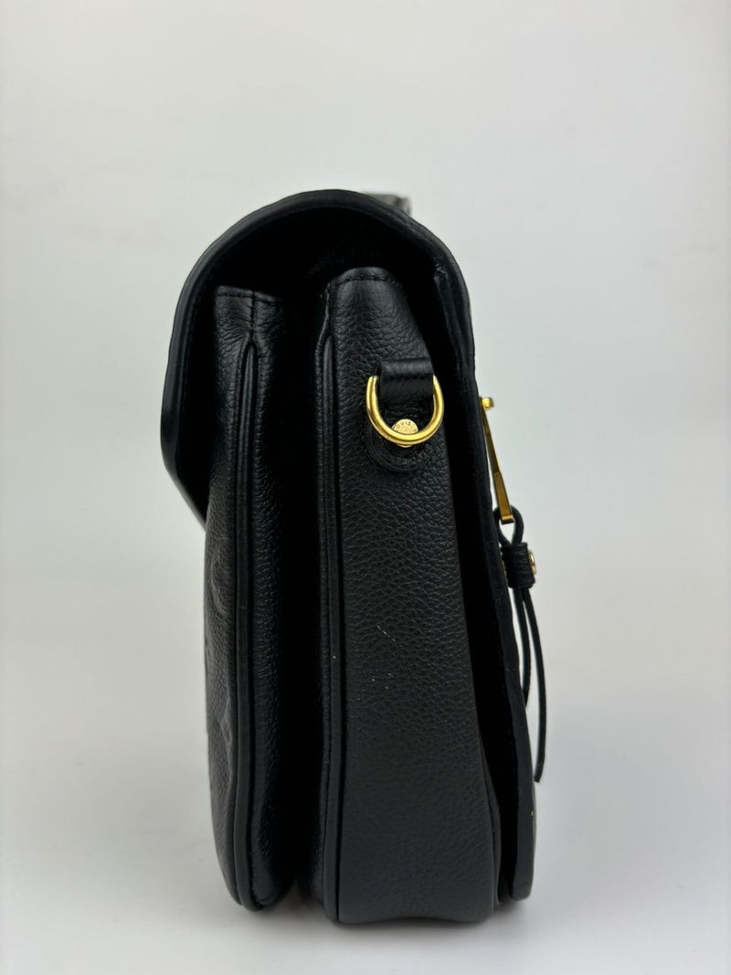 Pochette Metis in Noir Monogram Empreinte Leather