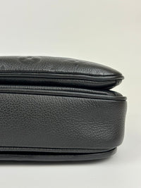 Pochette Metis in Noir Monogram Empreinte Leather