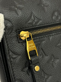 Pochette Metis in Noir Monogram Empreinte Leather