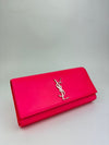 326079 Cassandre Clutch in Fuchsia&nbsp;