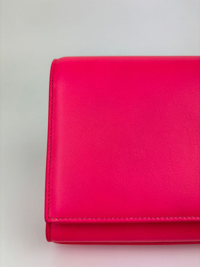 326079 Cassandre Clutch in Fuchsia&nbsp;