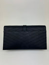 Envelope Clutch in Navy Blue Chevron&nbsp;