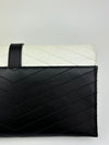 348311 Envelope Clutch White/Black&nbsp;