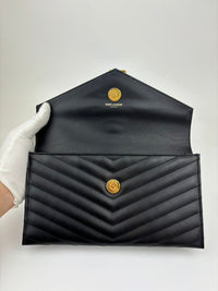 348311 Envelope Clutch White/Black&nbsp;