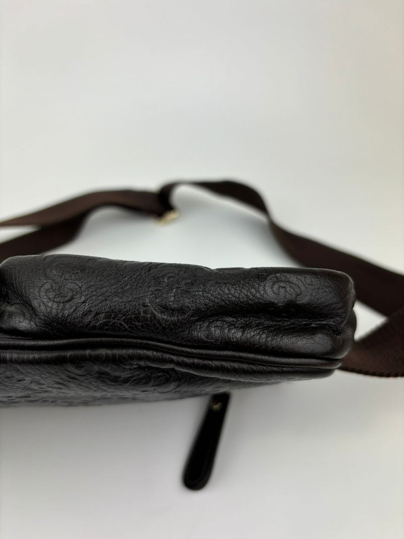 Guccissima Brown Leather Belt Bag&nbsp;