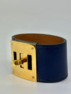 Kelly Dog Bracelet Bleu Saphir Swift Leather GHW&nbsp;