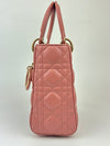 Small ABCDior Pink Cannage Lambskin Bag LGHW