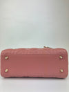 Small ABCDior Pink Cannage Lambskin Bag LGHW