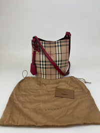 Haymarket Check Small Lorne Bucket Tote Bag