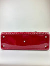 Large Lady Dior in Red Patent SHW