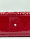 Large Lady Dior in Red Patent SHW