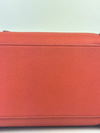 Micro Luggage Tote Bag in Red