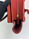 Micro Luggage Tote Bag in Red