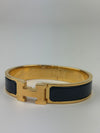 Hermes Clic H Bracelet Noir GHW