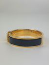 Hermes Clic H Bracelet Noir GHW